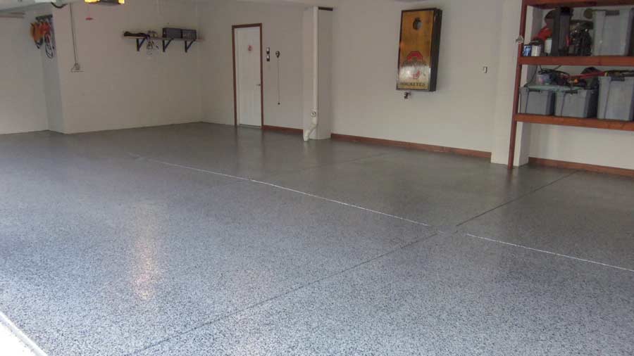 polyaspartic garage floor coating